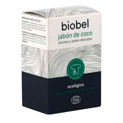 Biobel Sabão Pastilha Coco Prendas e Peles delicadas ECO 240g